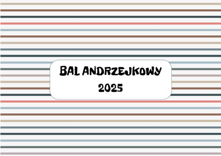 BAL ANDRZEJKOWY 2025