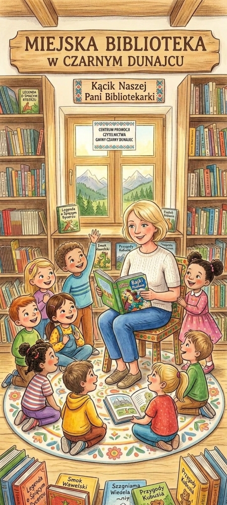 Wizyta przedszkolaków w Bibliotece